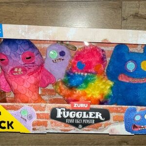 Zuru Fuggler Colorful Monster Plush Toy Set